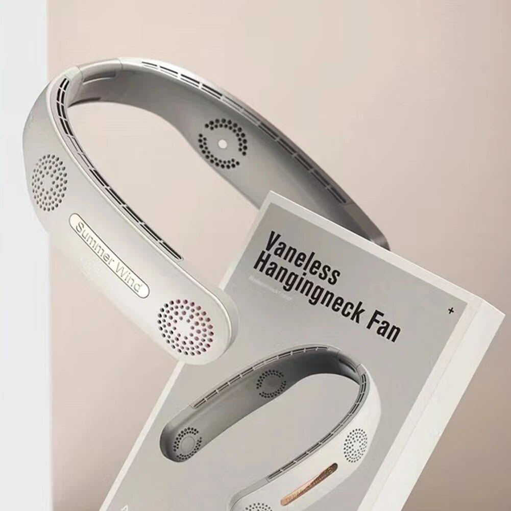 Neck Fan  portable Vaneless Hanging